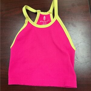 Free people happiness runs tank